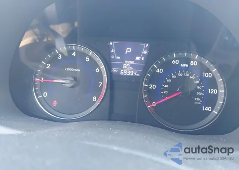 2014 Hyundai Accent Gls z USA, uszkodzony, nr VIN KMHCU4AE1EU748772